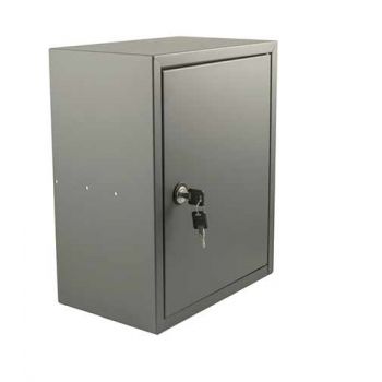 Inbouwkast type Stoer! kleur basalt (RAL7012) 215 mm