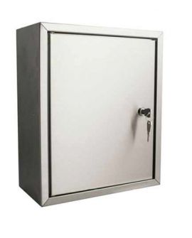 Inbouwkast type Stoer! kleur RVS 215 mm